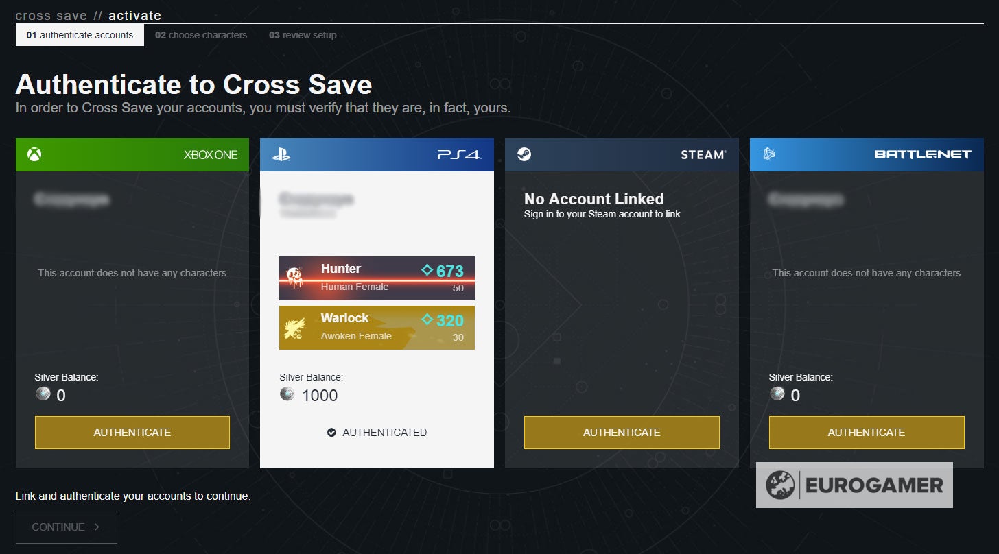 Destiny 2 cross save explained How to set up cross saves and supported
